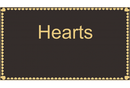 Hearts-border