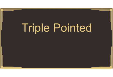 Triple Pointed