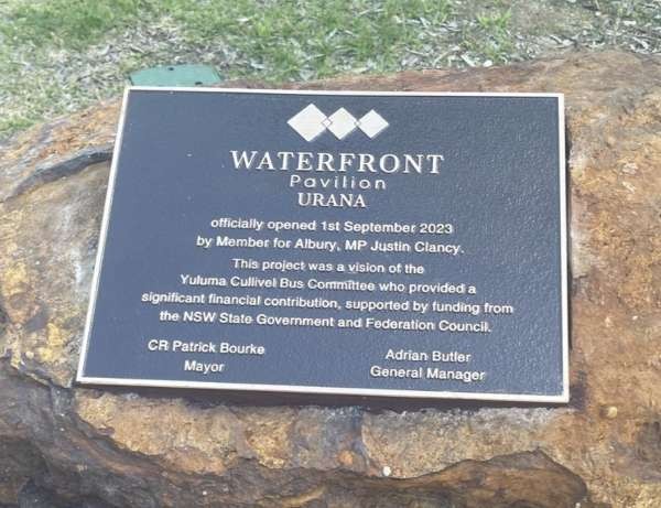 Waterfront Urana-installed-cropped