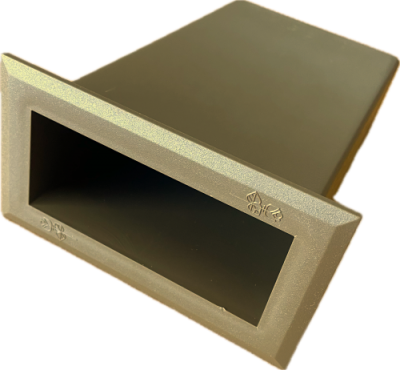 Small Rectangular Plastic 95mm length x 155mm height