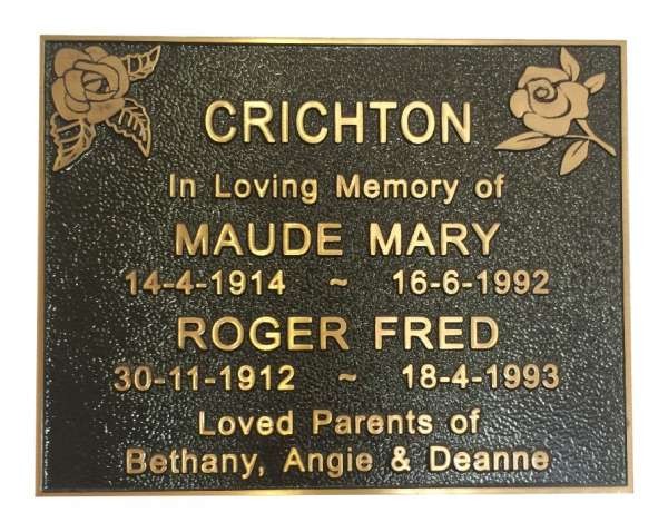 Ashes plaque
