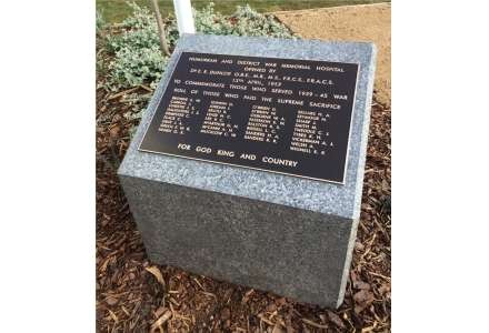 Plaque and Granite Sloper