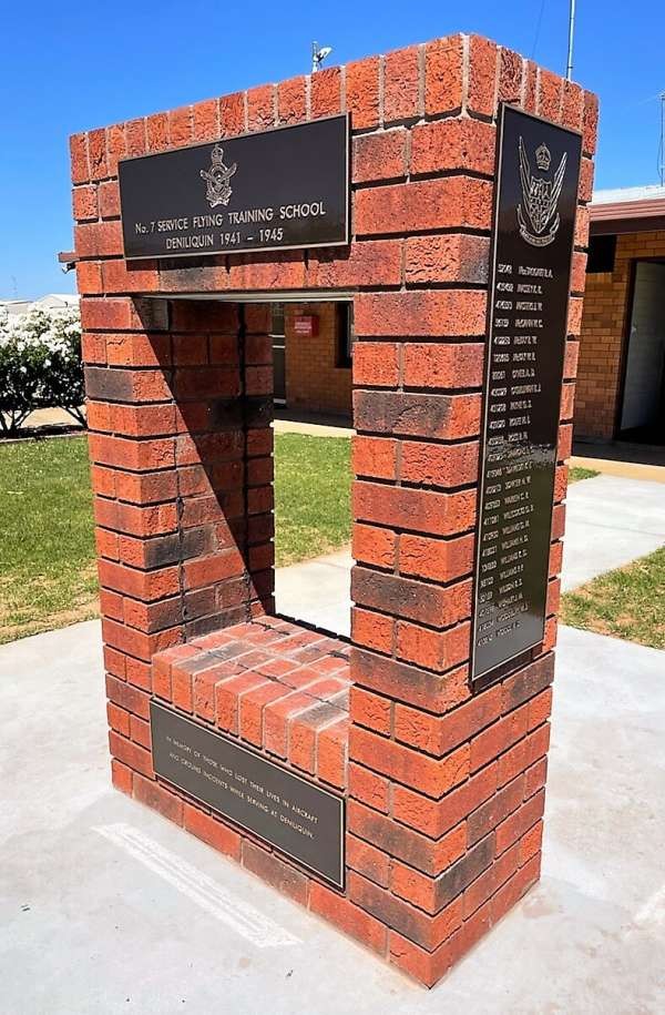 Deniliquin Flying Training School memorial