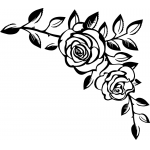 Corner flower