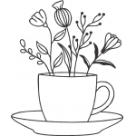 TeaCup Flowers