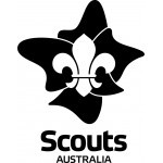 Scouts Australia National Black Vertical