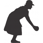 Lawn Bowls - lady