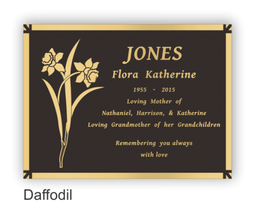 Side Design - Daffodil - 380x280mm